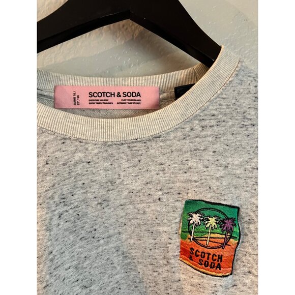 Scotch and Soda Men's Heather Sweater - Size L‎ - Picture 2 of 5